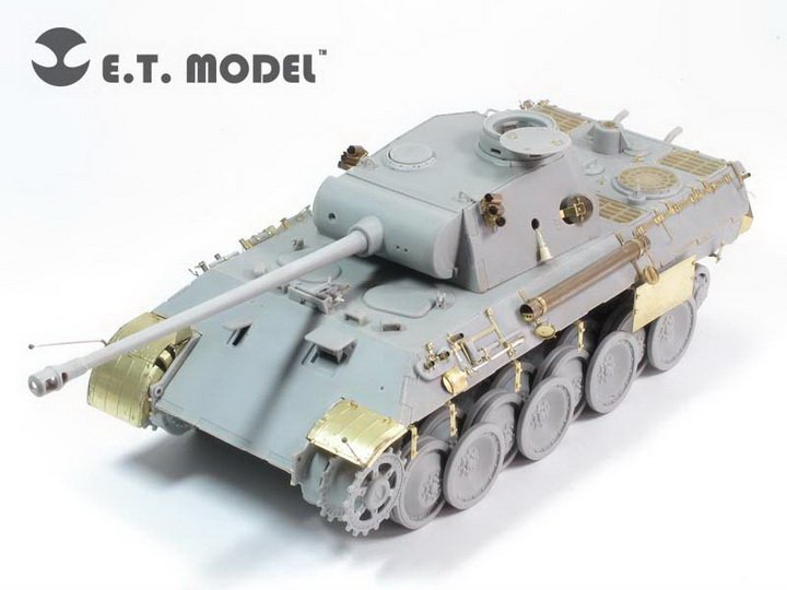 E.T. Model E35-124 WWII German Panther D Basic (For DRAGON Smart Kit) 1/35 – imagen 9