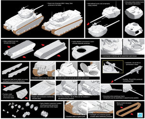 Dragon 6789 M6A1 Char lourd (1/35) – image 2