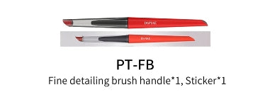 Manche de brosse de précision interchangeable DSPIAE PT-FB Phoenix Plume / Manche de brosse de précision interchangeable Phoenix Plume – image 3