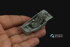 Quinta Studio QD48479 F-35A 3D-Printed &amp;amp; coloured Interior on decal paper (Kitty Hawk/Zimi Model) 1/48 – imagen 11