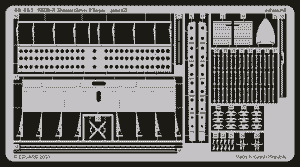 Volets Eduard 48451 SBD-3 1/48 (HASEGAWA)