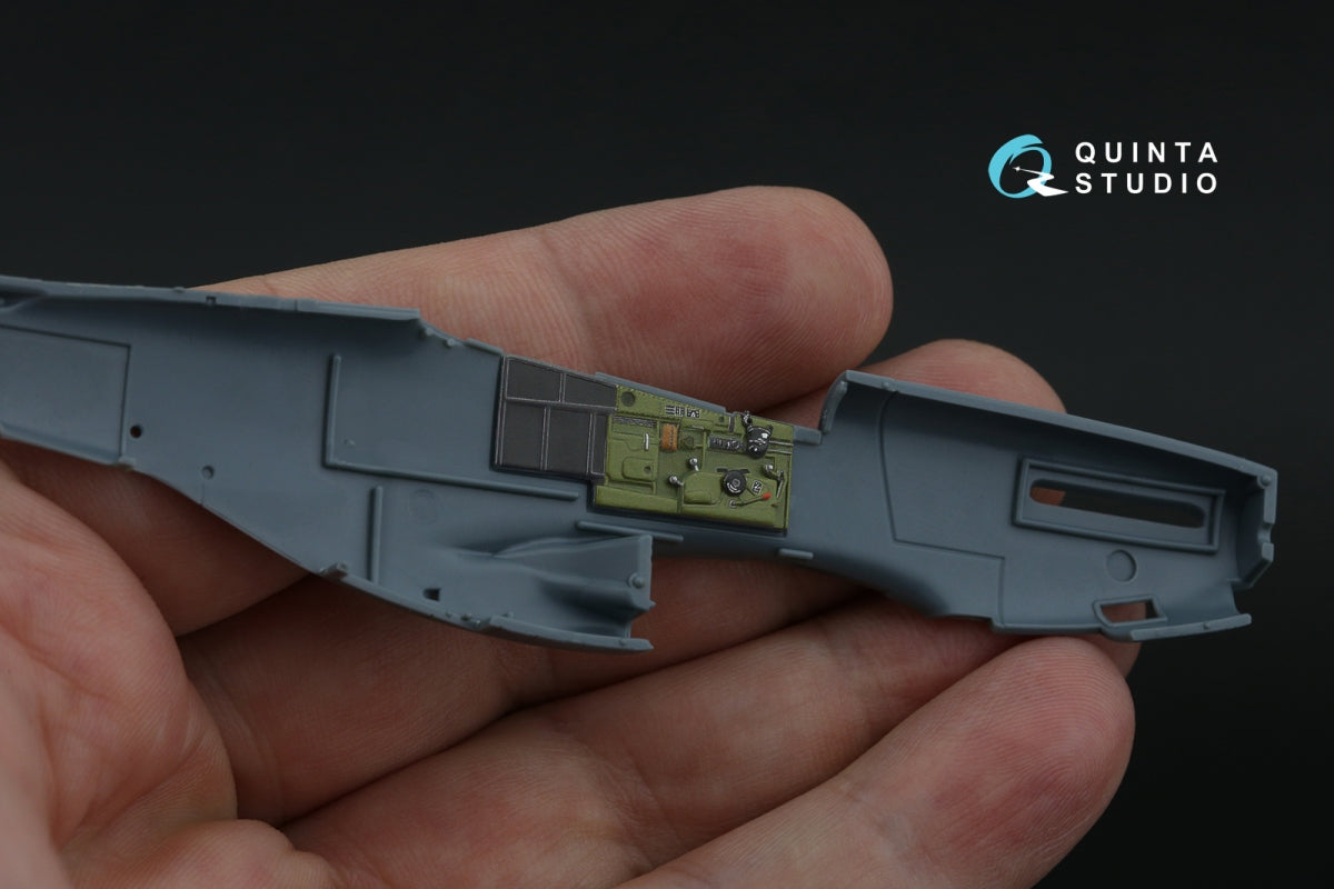 Quinta Studio QD72182 P-51D Mustang Late 3D-Printed &amp;amp; coloured Interior on decal paper (Eduard) 1/72 – imagen 11