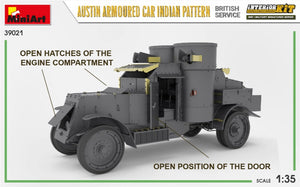 Miniart 39021 Voiture blindée Austin, modèle indien. Service britannique. Maquette intérieure 1/35 – image 6