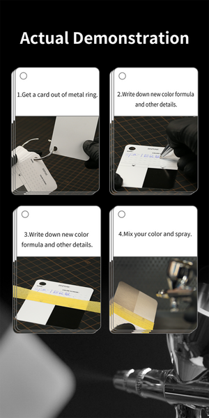 DSPIAE CC-01 Color Test Card Keychain Model Tool – imagen 9