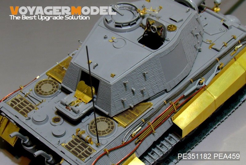 Voyager Model PE351182 WWII German King Tiger (Hensehel Turret)（For DRAGON/ZVEZDA kit） 1/35 – imagen 6