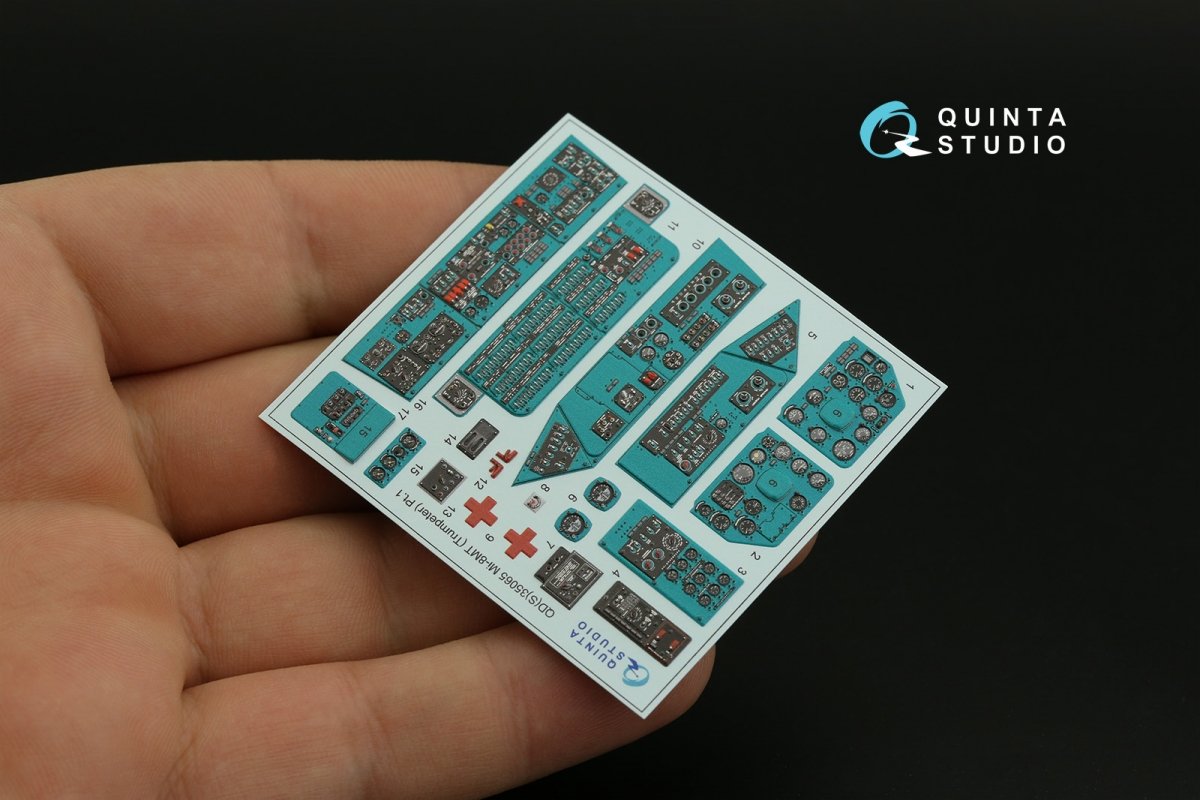Quinta Studio QDS-35065 Mi-8MT 3D-Printed &amp;amp; coloured Interior on decal paper (Trumpeter) (Small version) 1/35 – imagen 7