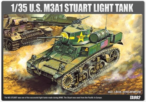 Academy 13269 USM3A1 STUART LIGHT TANK 1/35