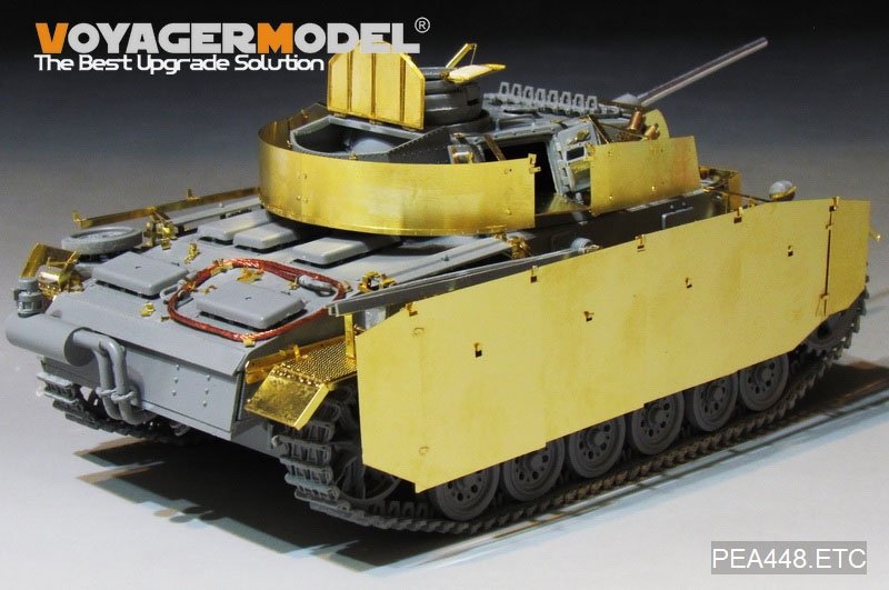 Voyager Model PEA448 WWII German Pz.Kpfw.III Ausf.M/N Additional Armour (For TAKOM) 1/35 – Bild 3