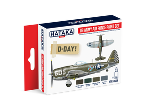Hataka HTK-AS04 US Army Air Force paint set 4x17ml – zdjęcie 3