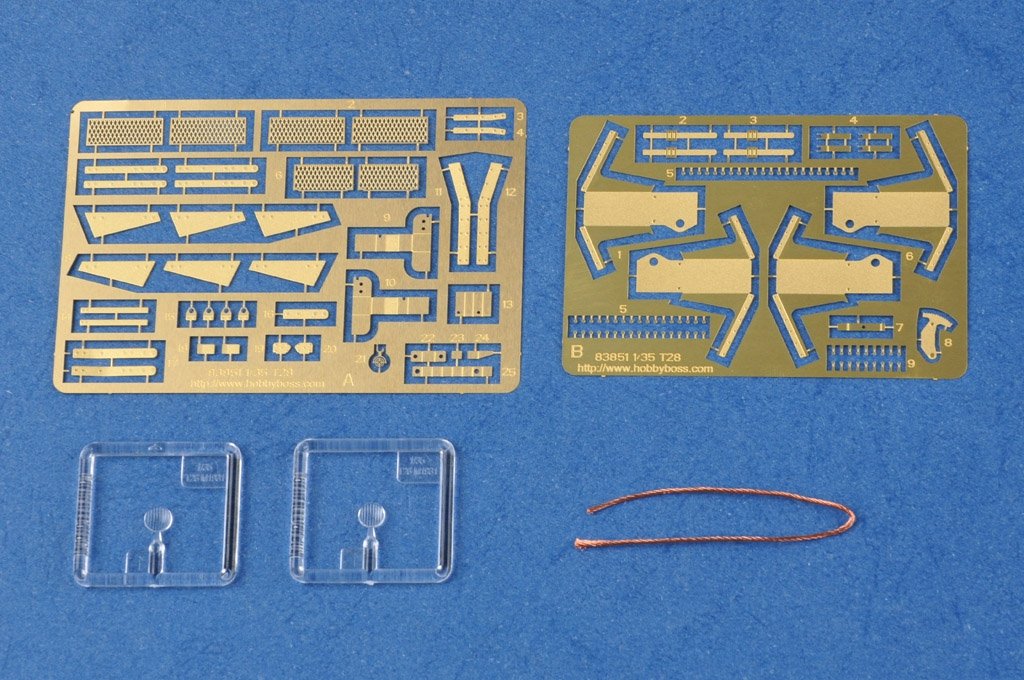 Hobby Boss 83852 Soviet T-28 Medium Tank Welded – image 9
