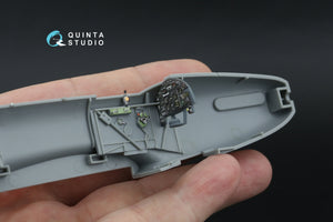 Quinta Studio QD+48574 Fairey Battle Mk.I 3D-Printed &amp;amp; coloured Interior on decal paper (Trumpeter) (with 3D-printed resin parts) 1/48 – imagen 16