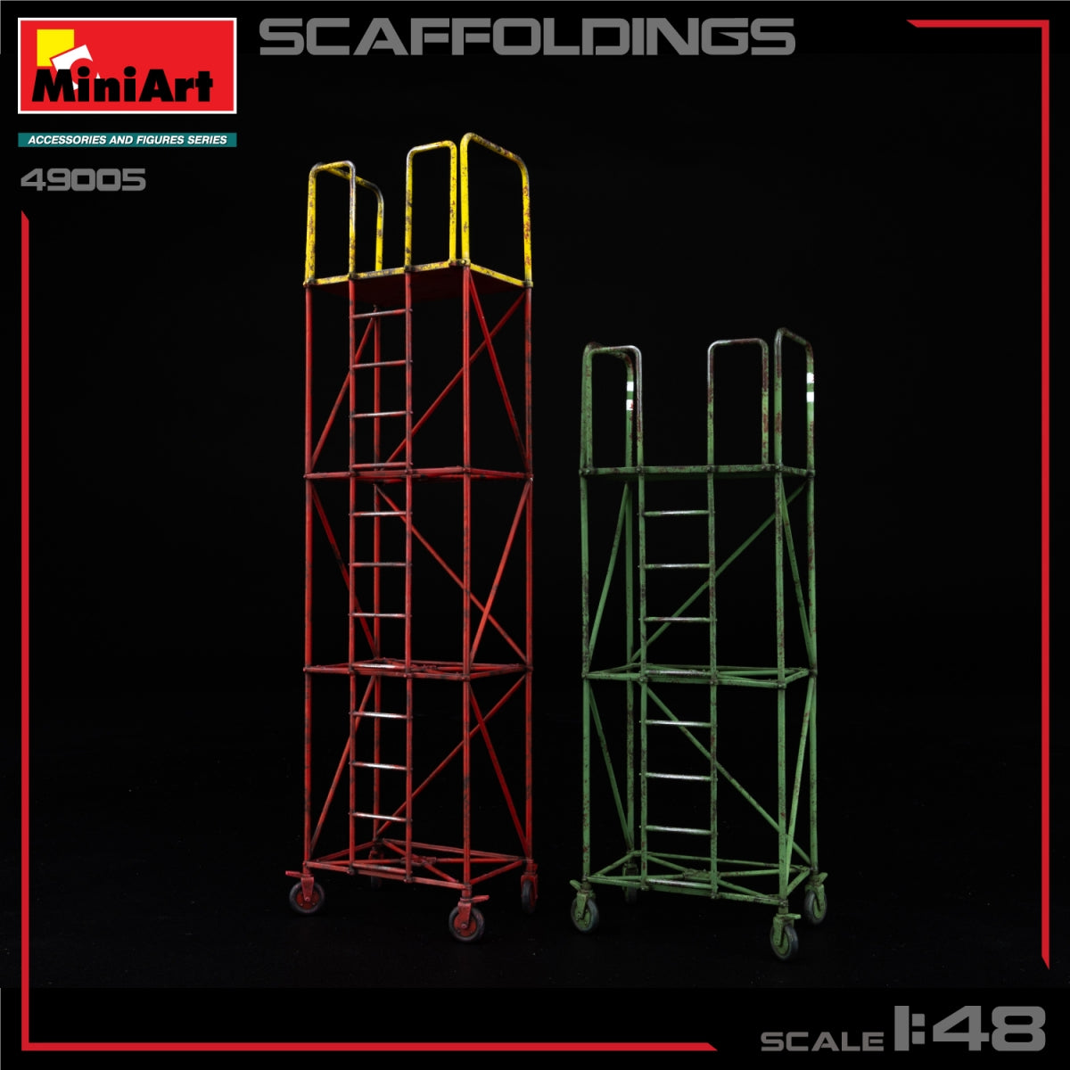 MiniArt 49005 SCAFFOLDINGS 1/48 – zdjęcie 5