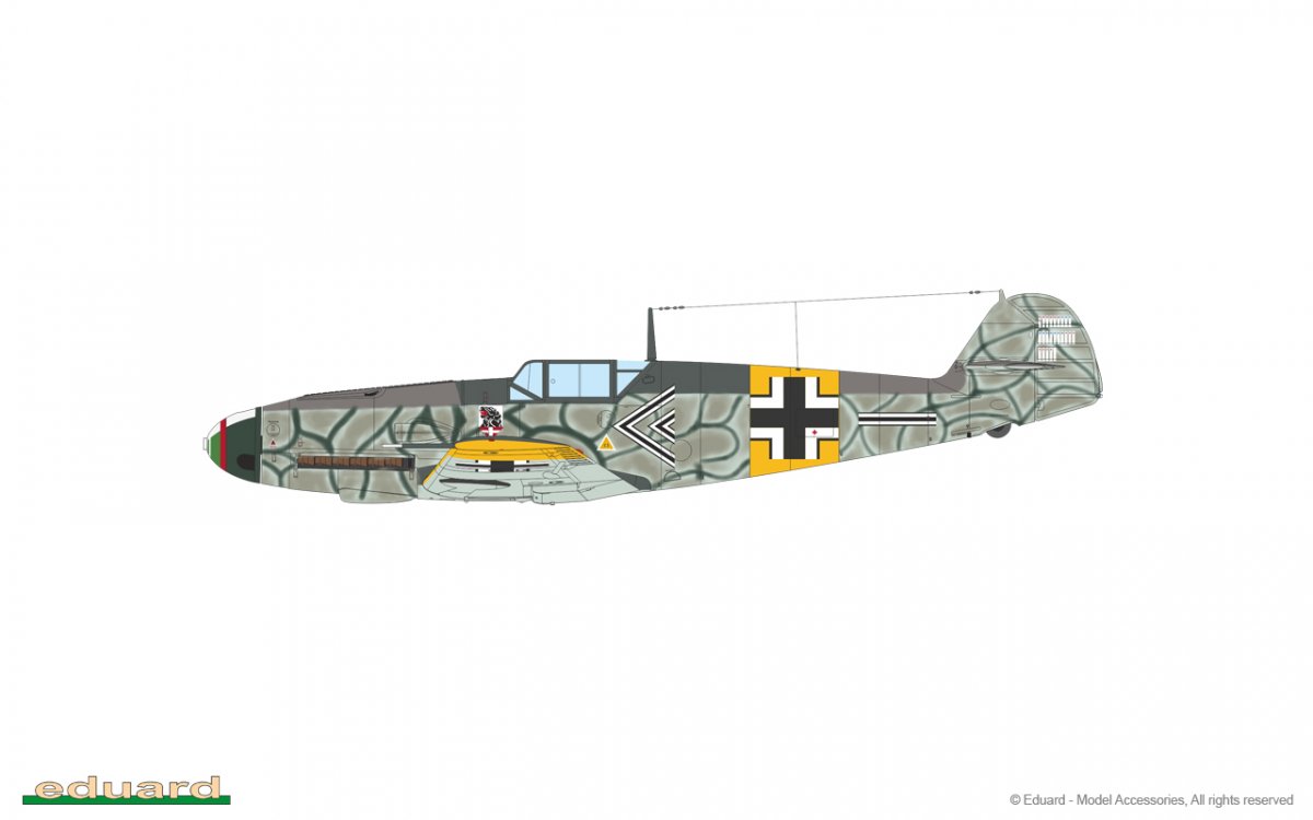 Eduard 70154 Bf 109F-2 ProfiPACK 1/72 – zdjęcie 9
