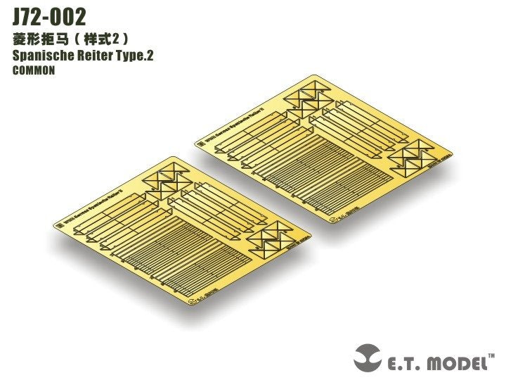 ET Modèle J72-002 Espagnole Reiter Type.2 1/72