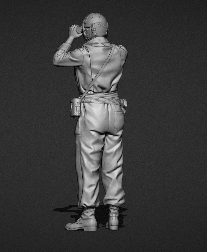 Panzer Art FI35-114 US tanker with binoculars 1/35 – Bild 2
