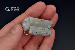 Quinta Studio QD32052 Bf 109E-3 3D-Printed &amp;amp; coloured Interior on decal paper (for Cyber-hobby/Dragon kit) 1/32 – Bild 10