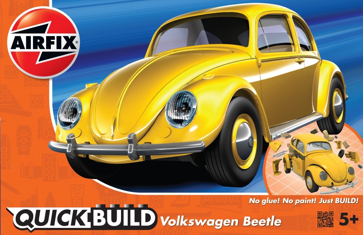 Airfix 6023 Construction rapide Coccinelle VW jaune