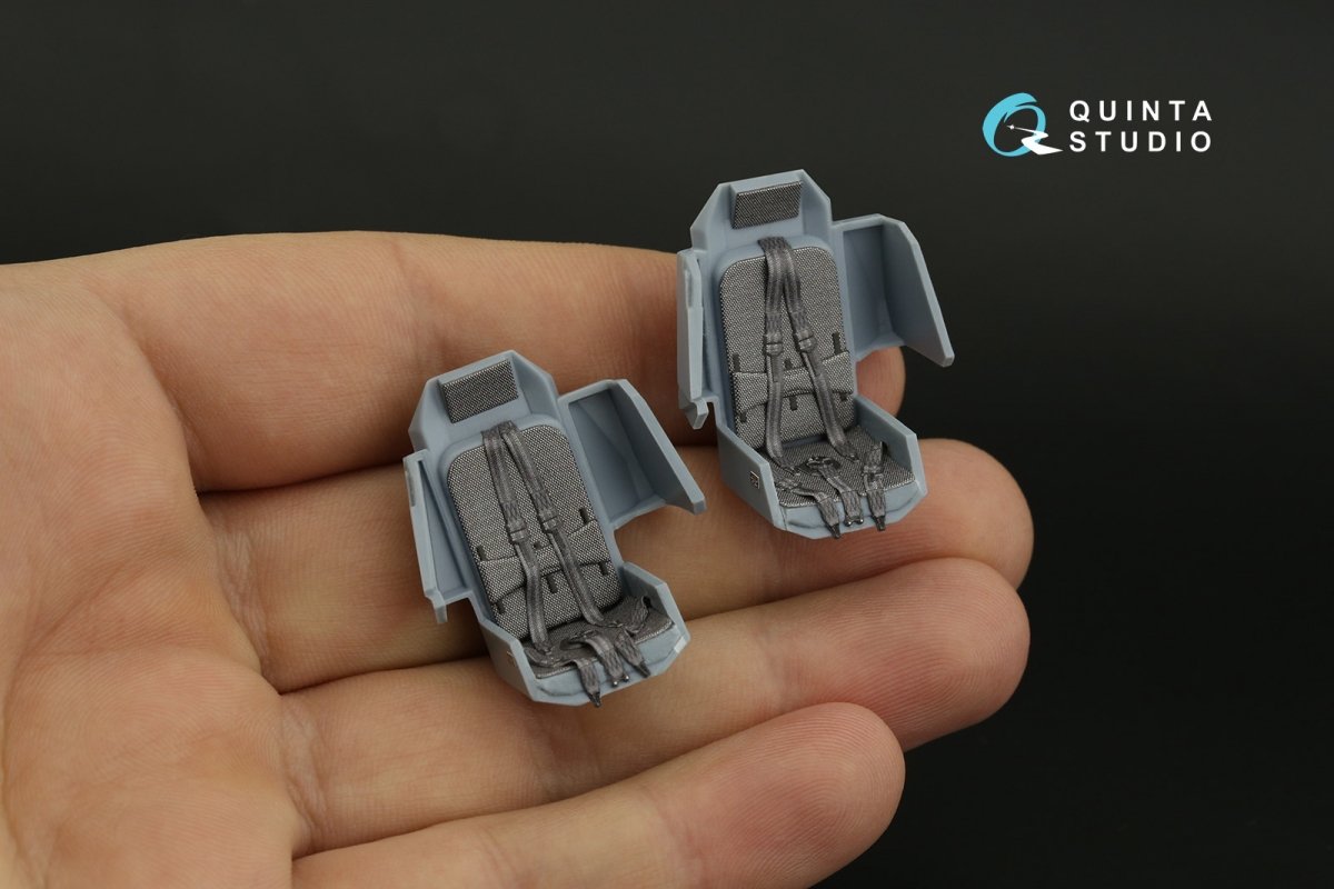 Quinta Studio QD35090 AH-64A 3D-Printed &amp;amp; coloured Interior on decal paper (Academy) 1/35 – imagen 6