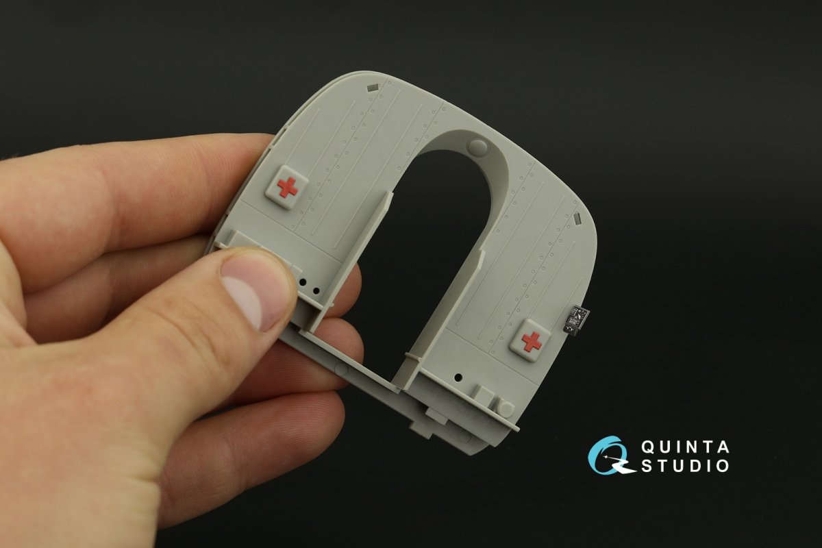 Quinta Studio QD35065 Mi-8MT 3D-Printed &amp;amp; coloured Interior on decal paper (Trumpeter) 1/35 – immagine 8