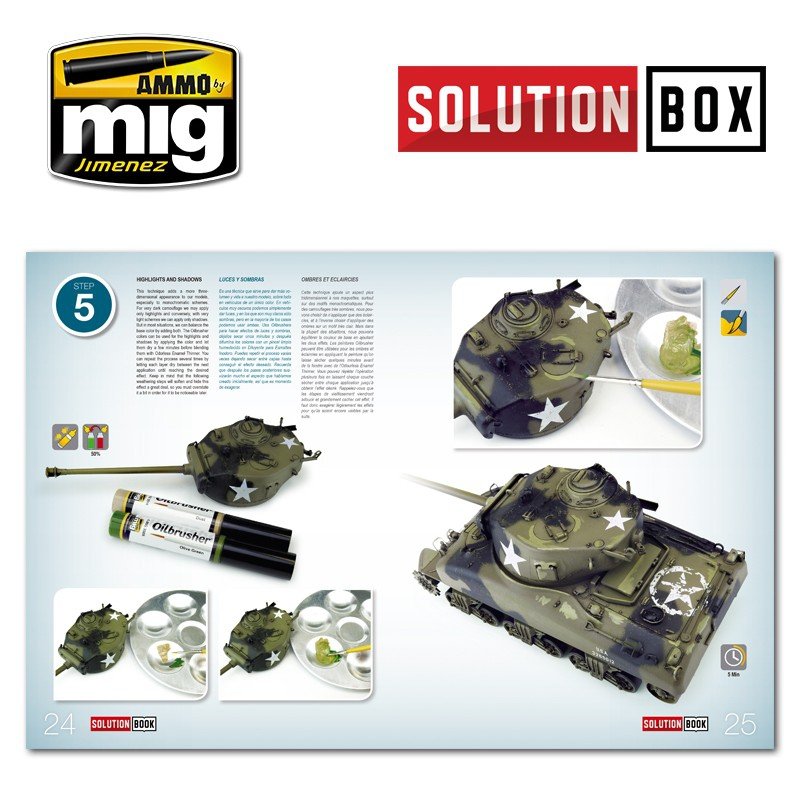 AMMO of Mig Jimenez 7700 WW II AMERICAN ETO SOLUTION BOX – image 7