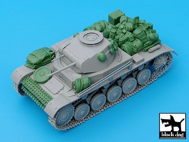Black Dog T35032 Pz.Kpfw. II Ausf C accessories set 1/35 – imagen 2