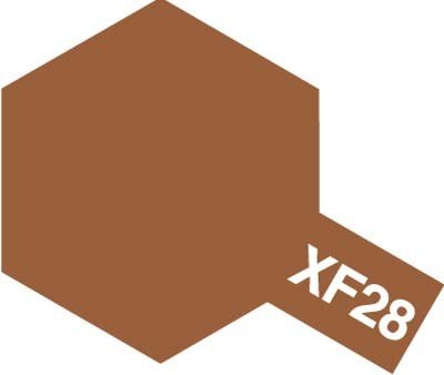 Tamiya XF28 Dark Copper (81728) Acrylic paint 10ml – zdjęcie 3