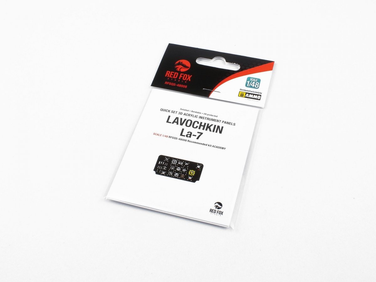 Red Fox Studio QS-48008 Lavochkin La-7 1/48 – zdjęcie 3