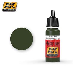 AK Interactive AK3023 DARK GREEN / M-44 DARK SPOTS &amp;amp; DOTS 17ml