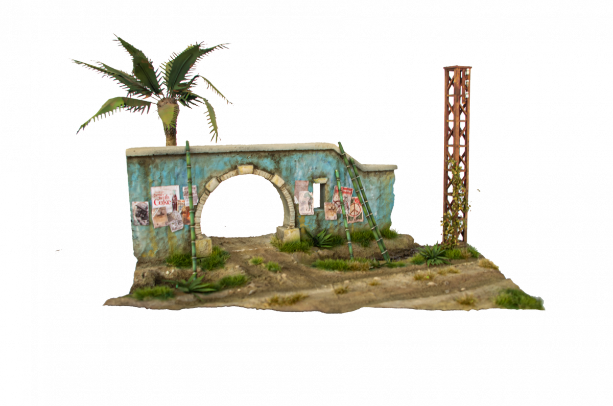 RT-Diorama 35298 Diorama-Base: Vietnam road 1/35 – imagen 6