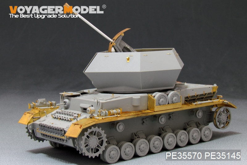 Voyager Model PE35570 WWII German FlakPanzer IV Ostwind For DROGON 6550 1/35 – imagen 10