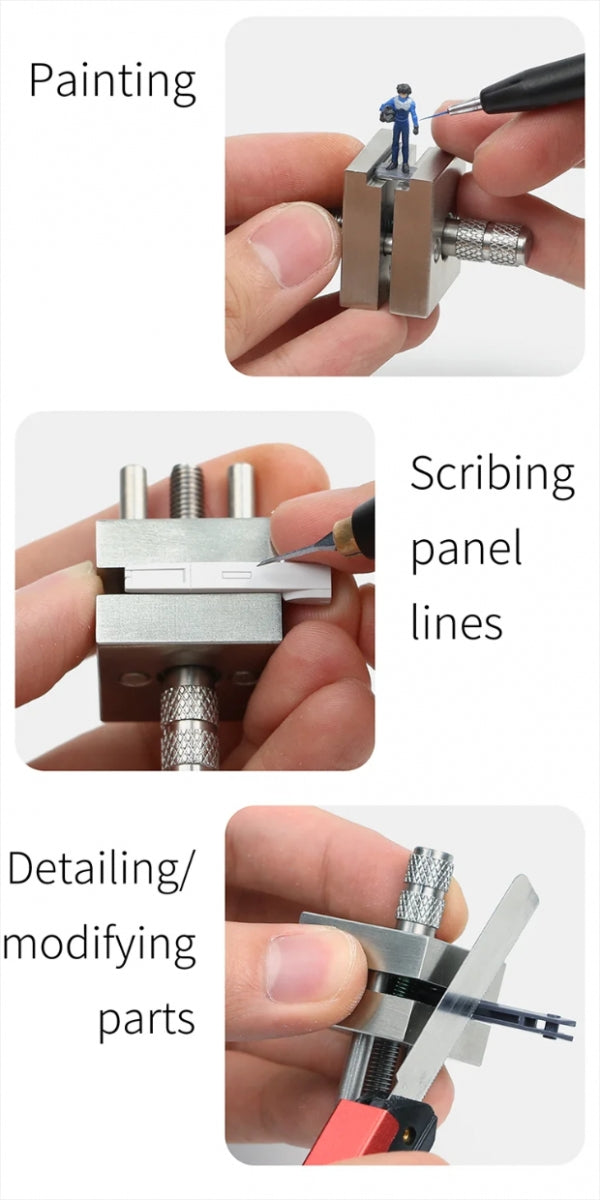 DSPIAE AT-MV Stainless Steel Precision Mini Vise / Imadło – immagine 7