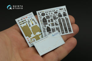 Quinta Studio QD32194 AV-8B Harrier II late 3D-Printed &amp;amp; coloured Interior on decal paper (Trumpeter) 1/32 – imagen 4