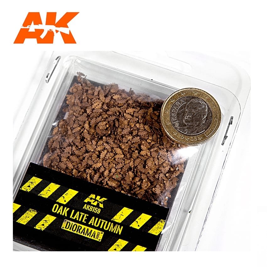AK Interactive AK8159 OAK LATE AUTUMN LEAVES 75MM / 90MM 1/32 1/35 – zdjęcie 2