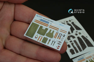Quinta Studio QD32013 Mirage 2000N 3D-Printed &amp;amp; coloured Interior on decal paper (for Kitty Hawk kit) 1/32 – Bild 3