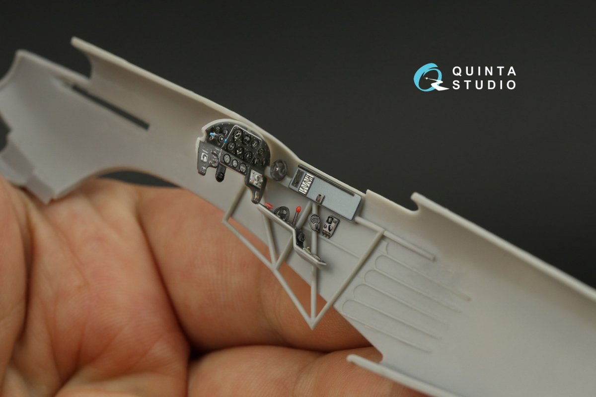 Quinta Studio QD48299 Yak-9T/DD 3D-Printed &amp;amp; coloured Interior on decal paper (Modelsvit) 1/48 – Bild 9