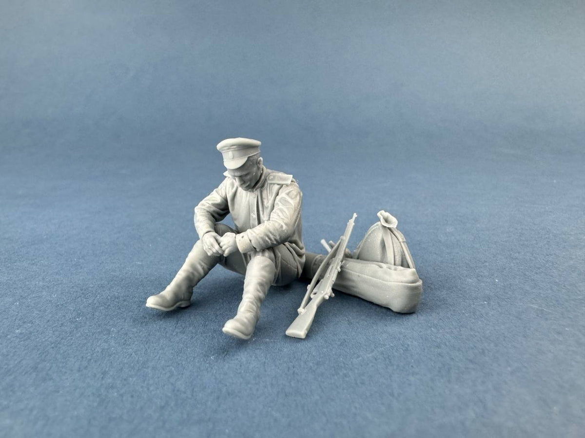 Figurine Copper State Models F35-065 Soldat fatigué de l&amp;#39;armée impériale russe, échelle 1/35 – image 3