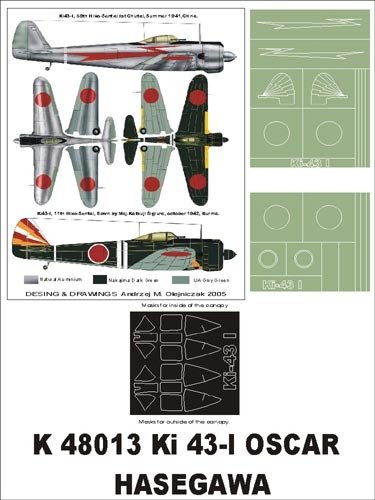 Montex K48013 Ki-43 I Oscar 1/48