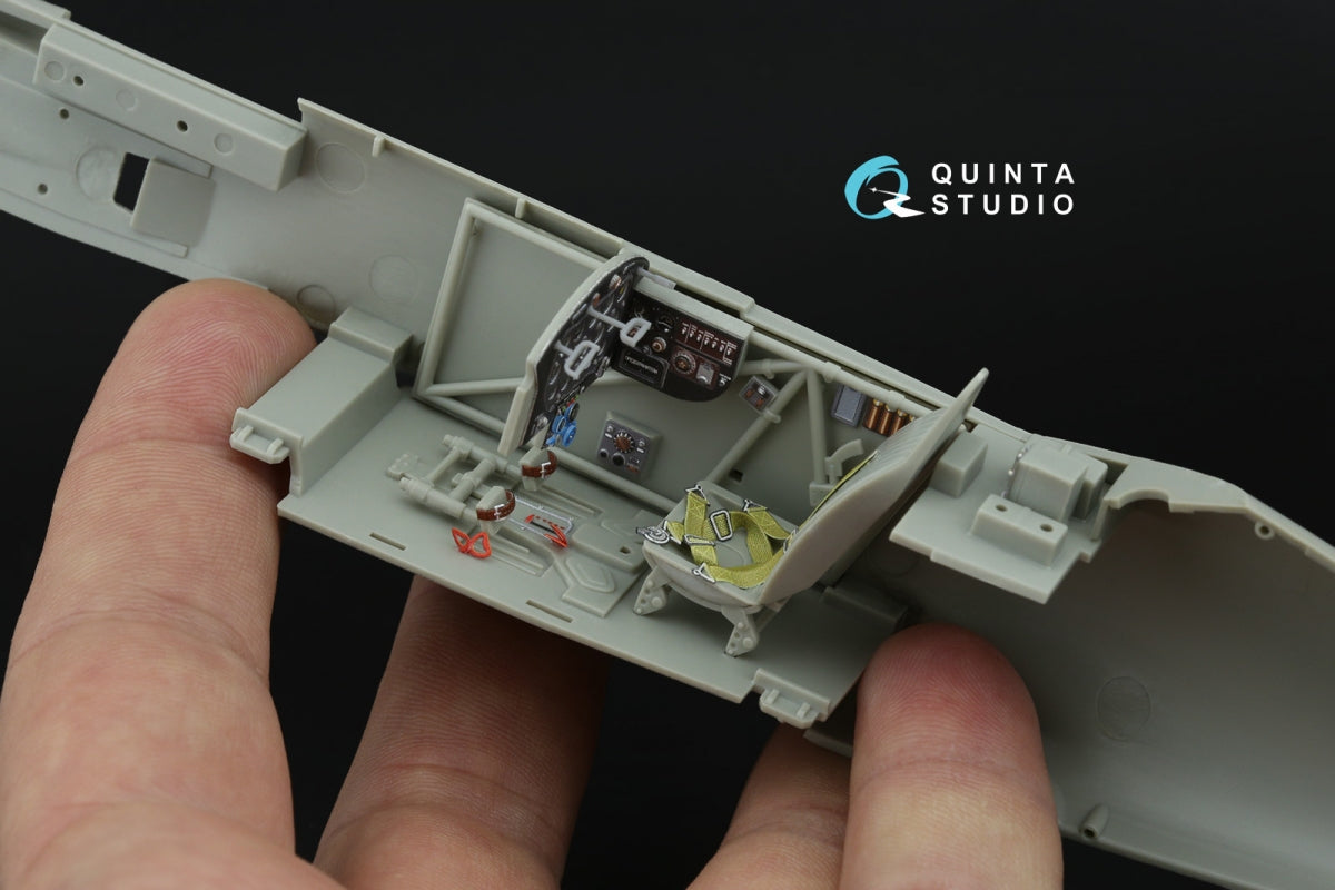 Quinta Studio QD+32241 MiG-3 3D-Printed &amp;amp; coloured Interior on decal paper (Trumpeter) (with 3D-printed resin parts) 1/32 – imagen 10