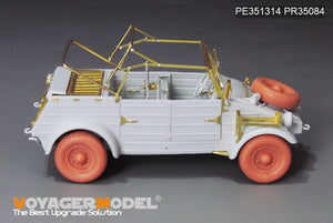 Voyager Model PE351314 WWII German Kubelwagen Type 82 Africa Troop Version Upgrade Set For MENG VS-015 1/35 – imagen 11