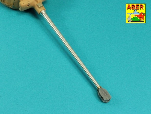 Aber 35L-120 105mm D1504 L/44 barrel with muzzle brake for Israeli Sherman M51 1/35 – image 9