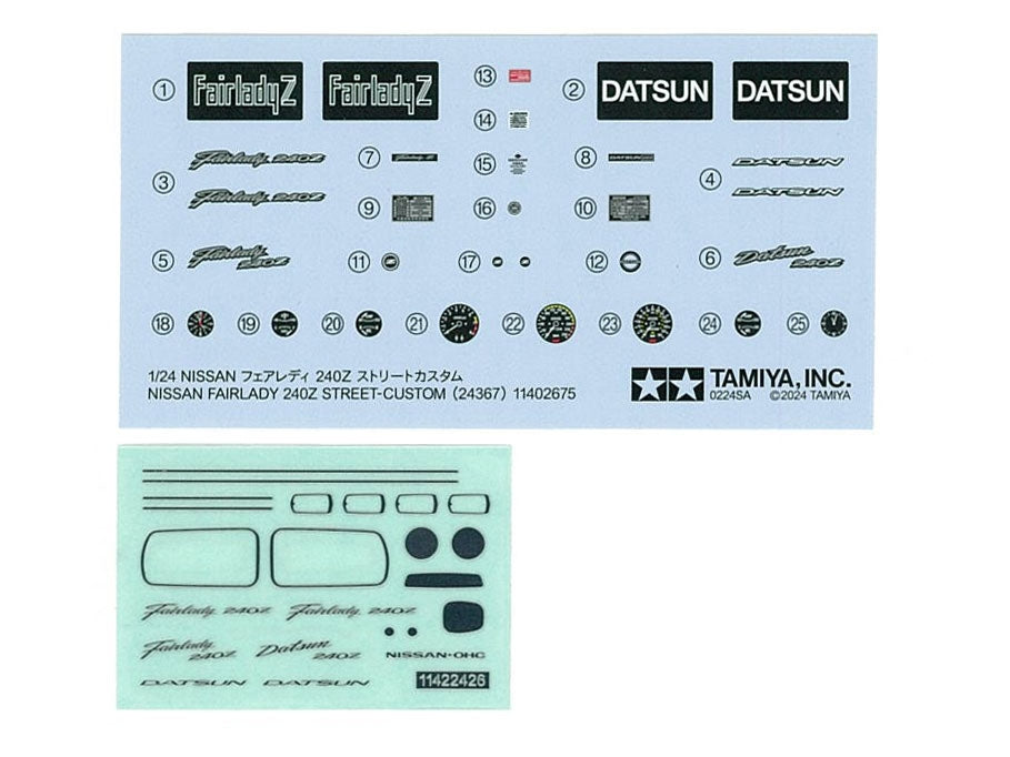 Tamiya 24367 Nissan Fairlady 240Z Street-Custom 1/24 – imagen 12