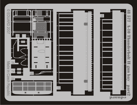 Eduard 48577 A-10 gun bay 1/48 (HOBBY BOSS) – imagen 2