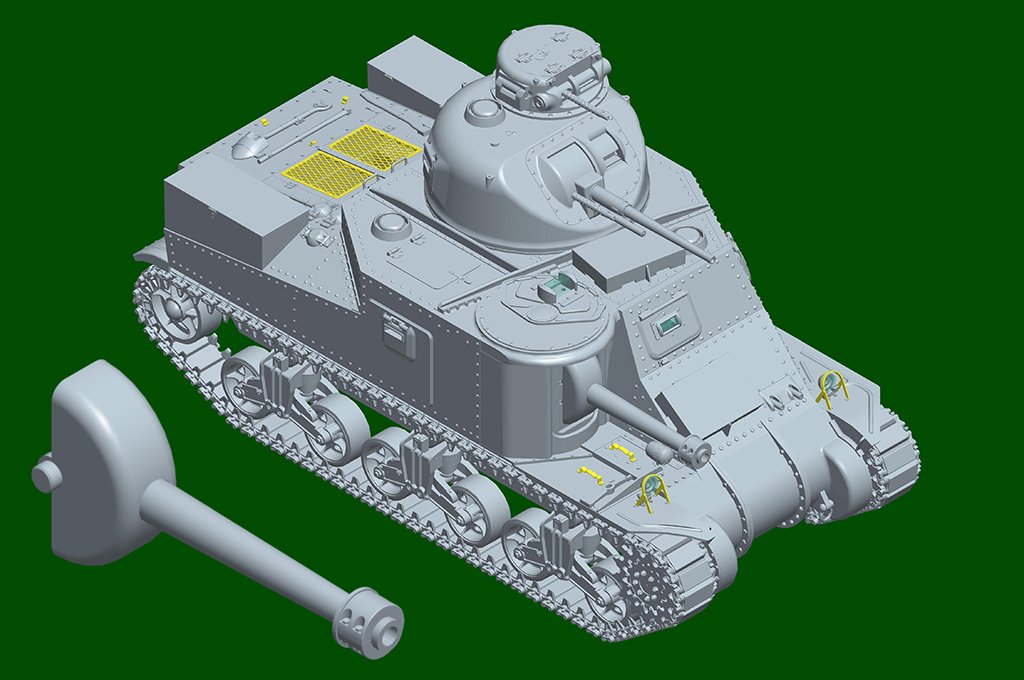 I Love Kit 63519 M3A5 Medium Tank 1/35 – zdjęcie 16