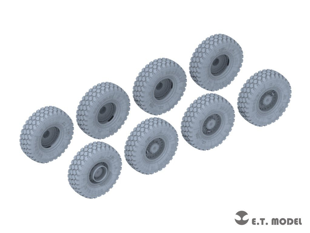 E.T. Model P35-112 US ARMY M1296 "Dragoon" ICV Weighted Road Wheels (3D Printed) For AFV Club Kit 1/35
