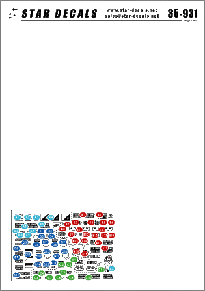 Star Decals 35-931 US Paras in Vietnam 1/35 – Bild 2