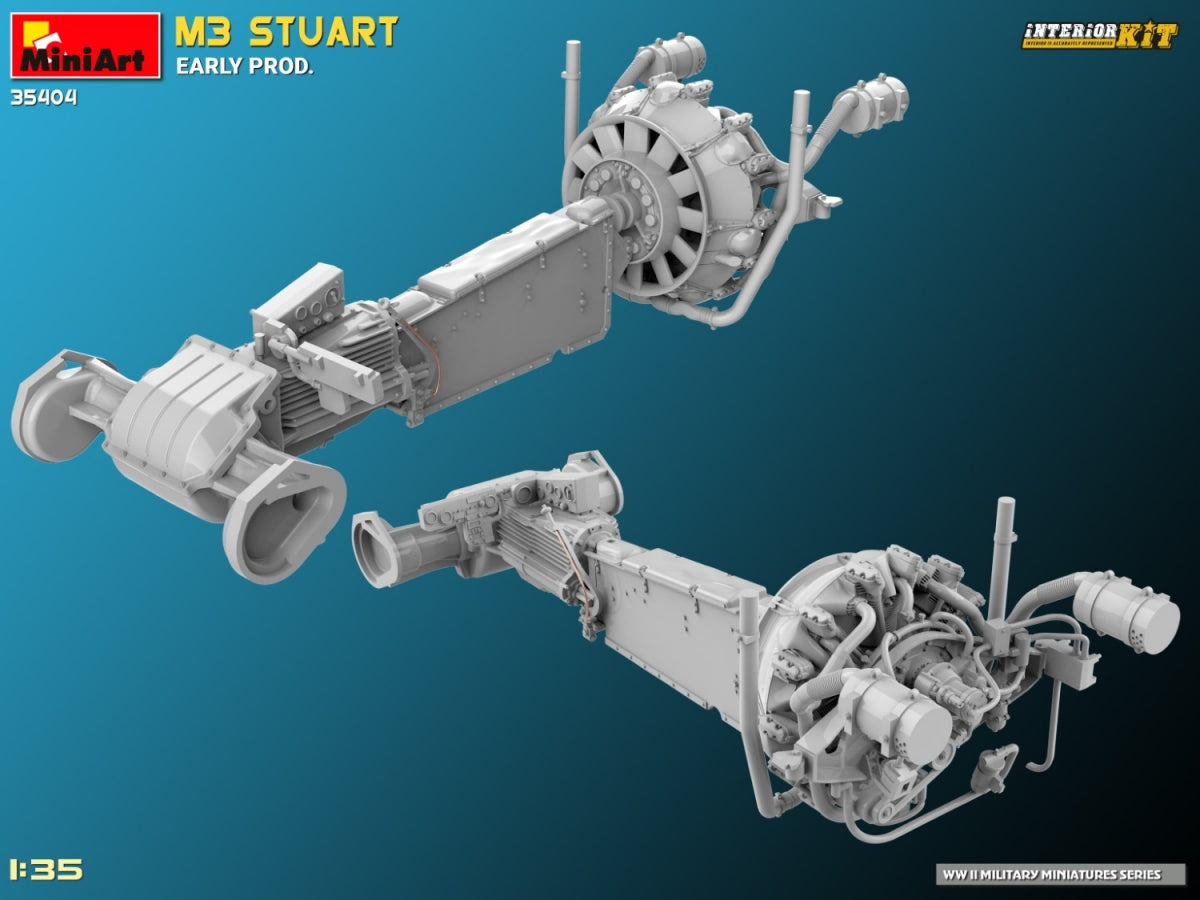 MiniArt 35404 M3 STUART EARLY PROD. INTERIOR KIT 1/35 – image 16