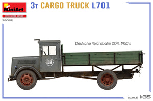 MiniArt 38082 3T CARGO TRUCK L701 1/35 – imagen 5