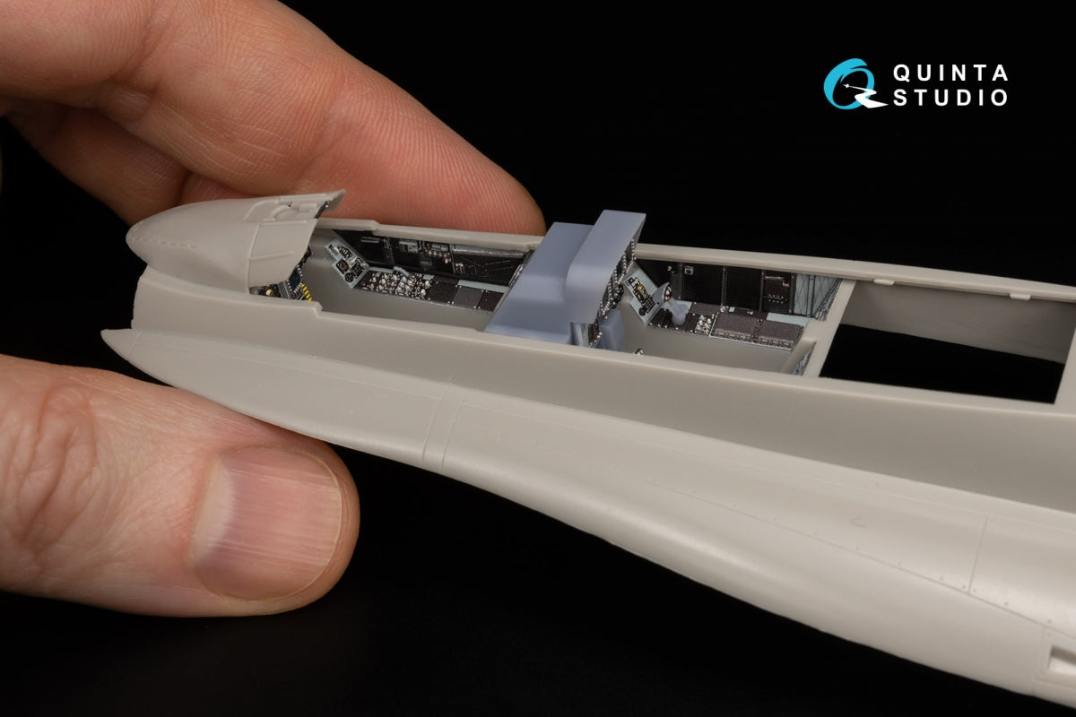Quinta Studio QD+48347 FA-18D late 3D-Printed coloured Interior on decal paper (Hasegawa) (with 3D-printed resin parts) 1/48 – imagen 10