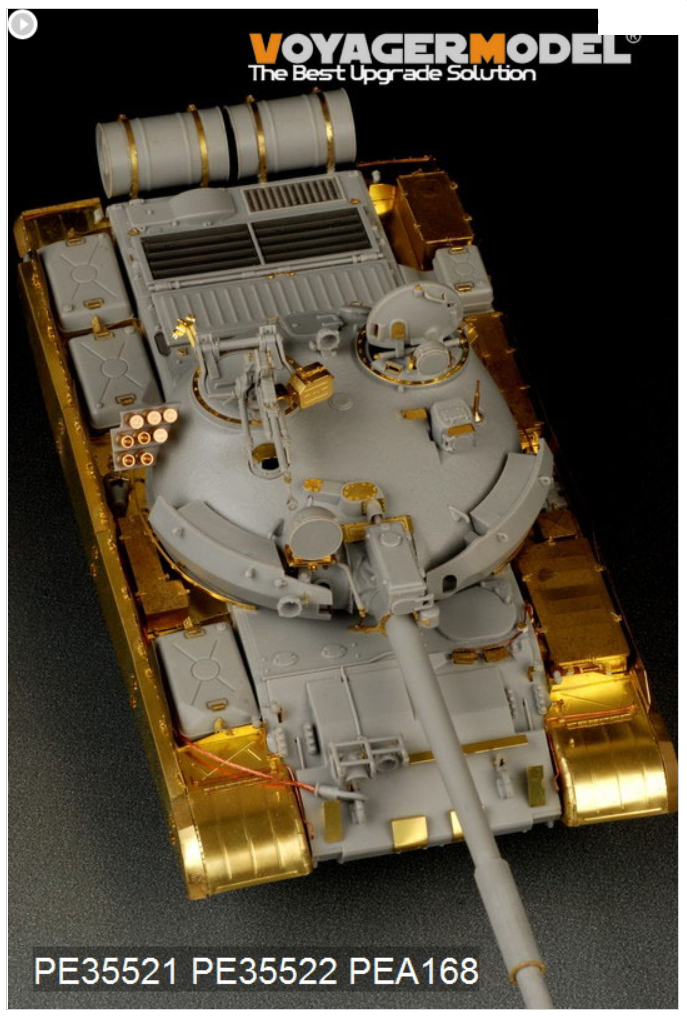 Voyager Model PE35521 Modern Russian T-62 Medium Tank Mod.1984 Basic For TRUMPETER 01554 1/35 – imagen 2