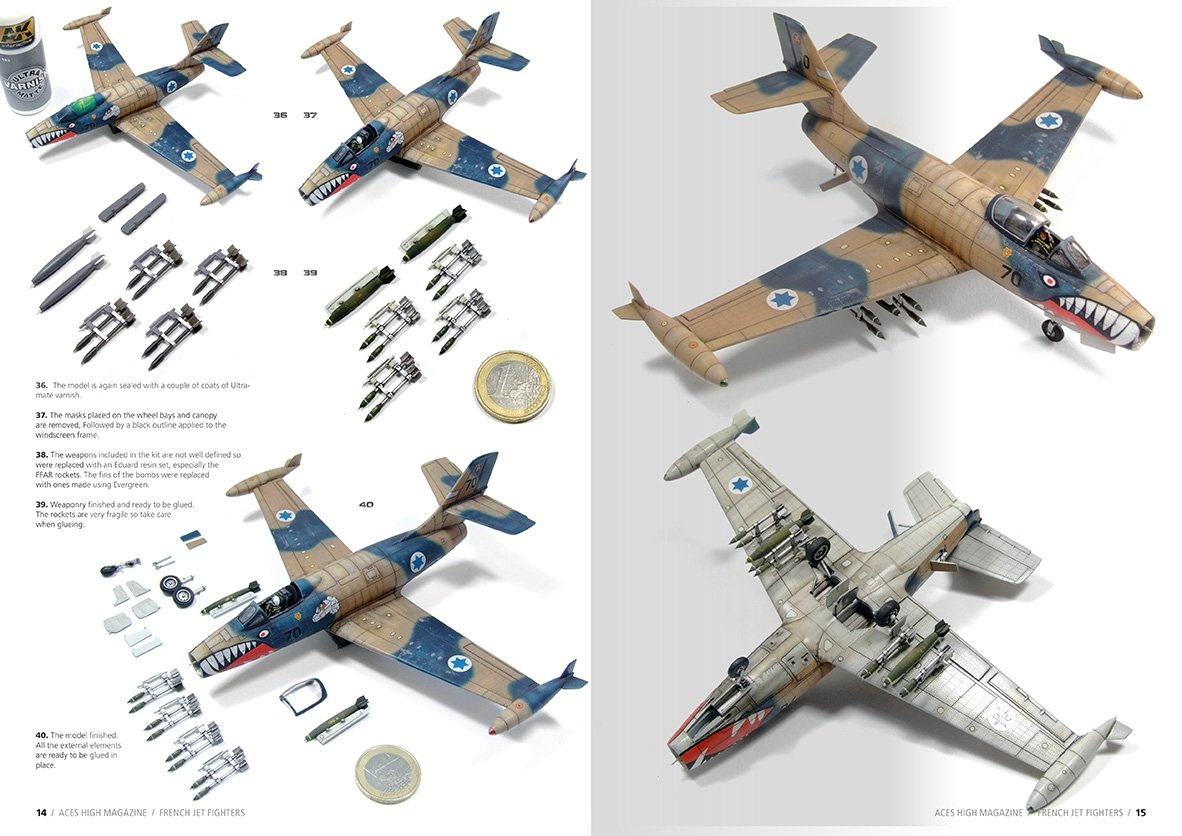 AK Interactive AK2931 ACES HIGH MAGAZINE ISSUE 15 FRENCH JET FIGHTERS – imagen 3